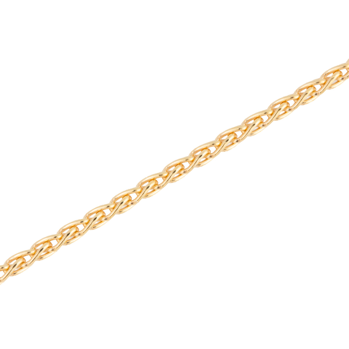 "Columbine" 14k Gold Filled Round Wheat Chain
