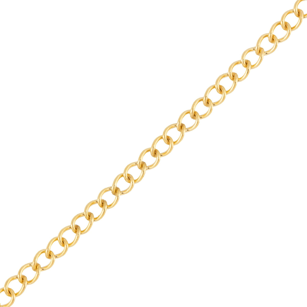 "Daisy" Gold Filled Small Curb Chain - TPAIGE Jewelry