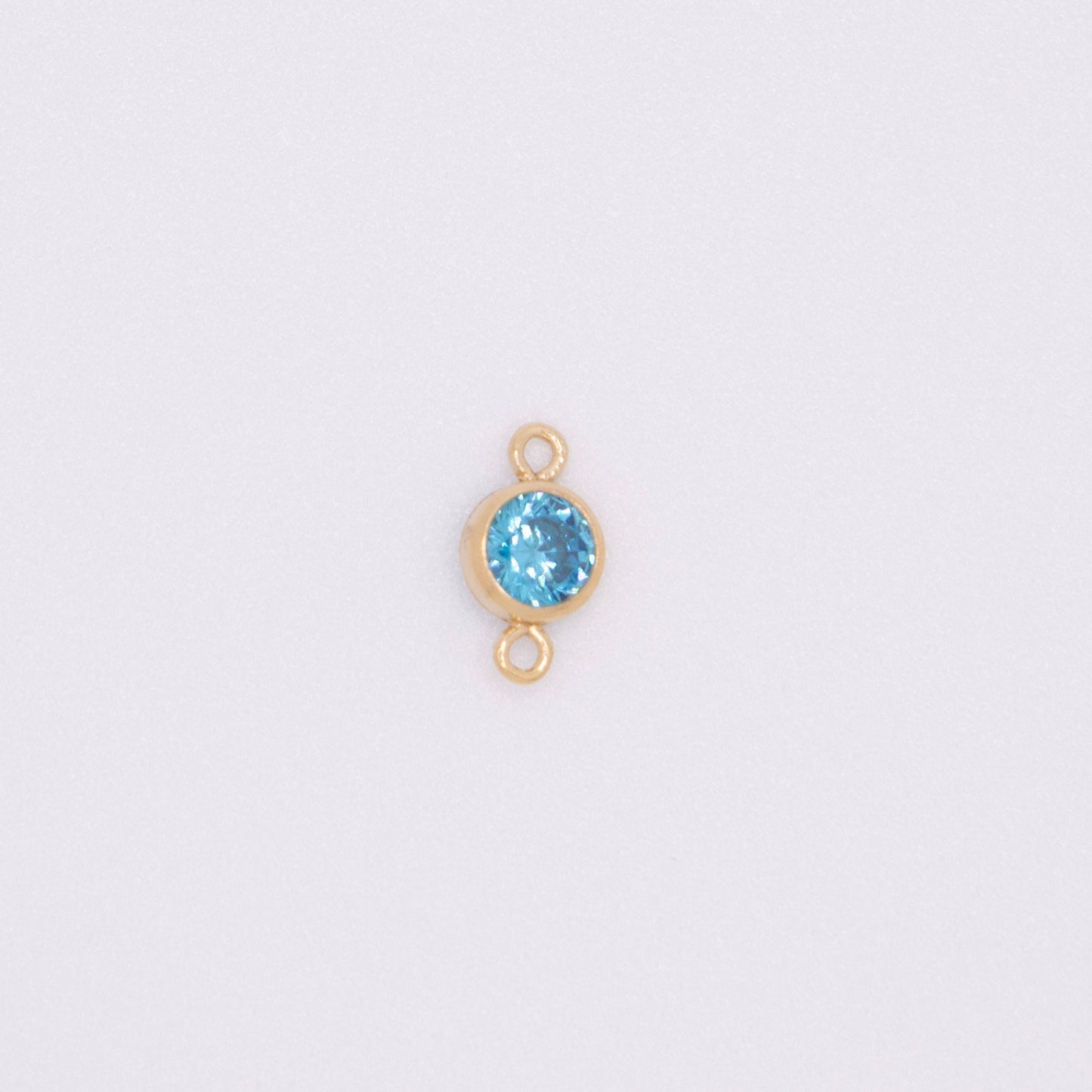 Gold Filled Birthstone Connector - TPAIGE Jewelry