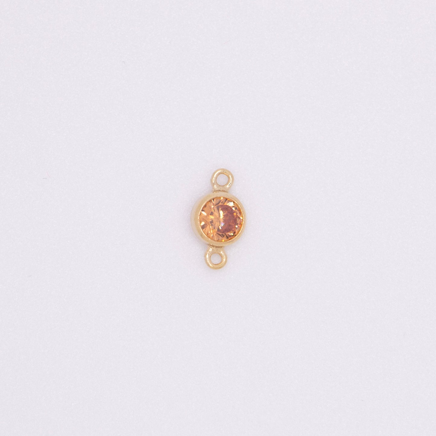 Gold Filled Birthstone Connector - TPAIGE Jewelry