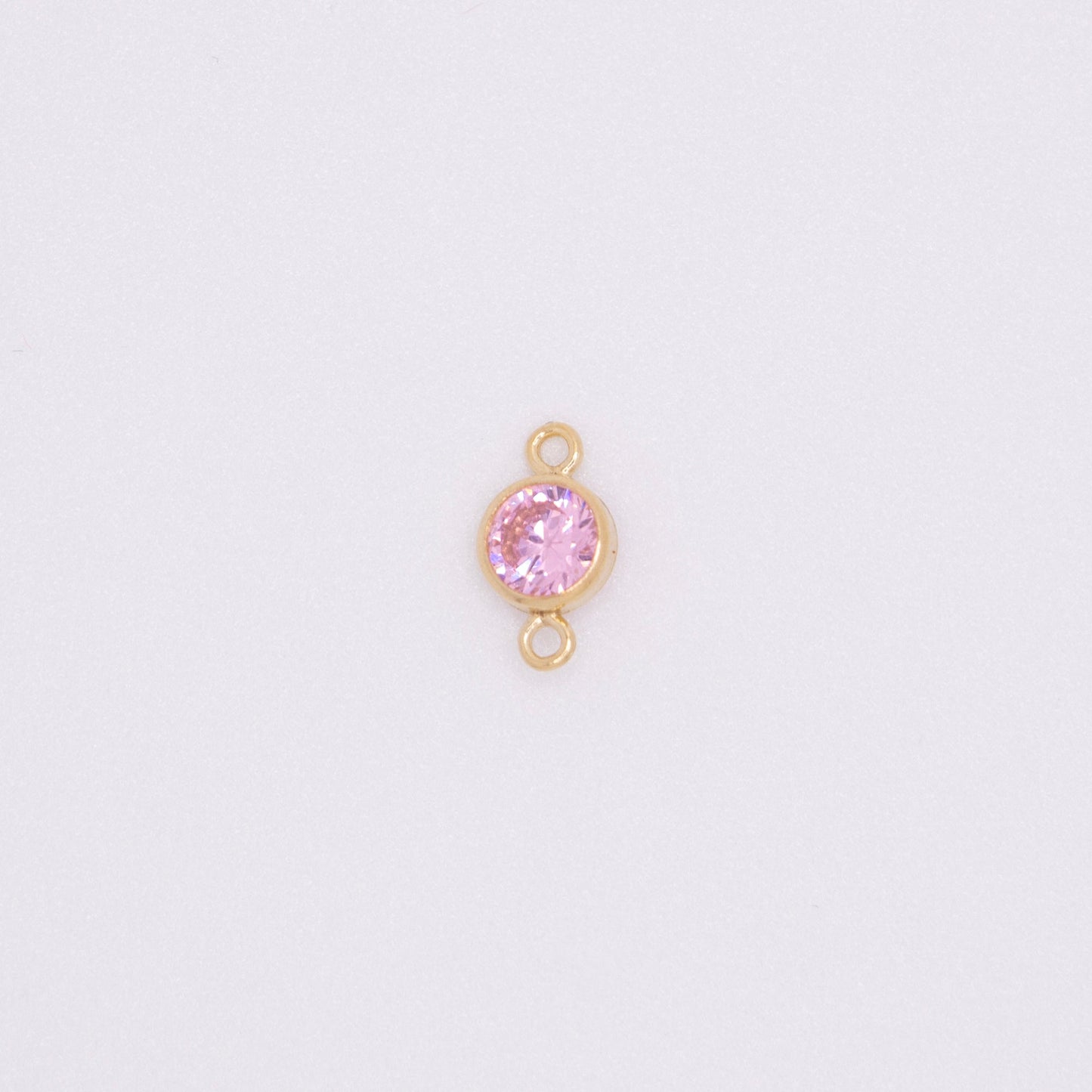 Gold Filled Birthstone Connector - TPAIGE Jewelry