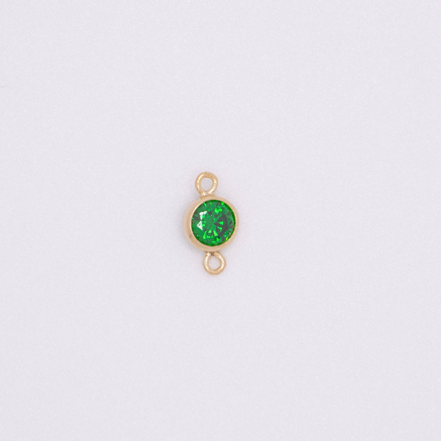 Gold Filled Birthstone Connector - TPAIGE Jewelry