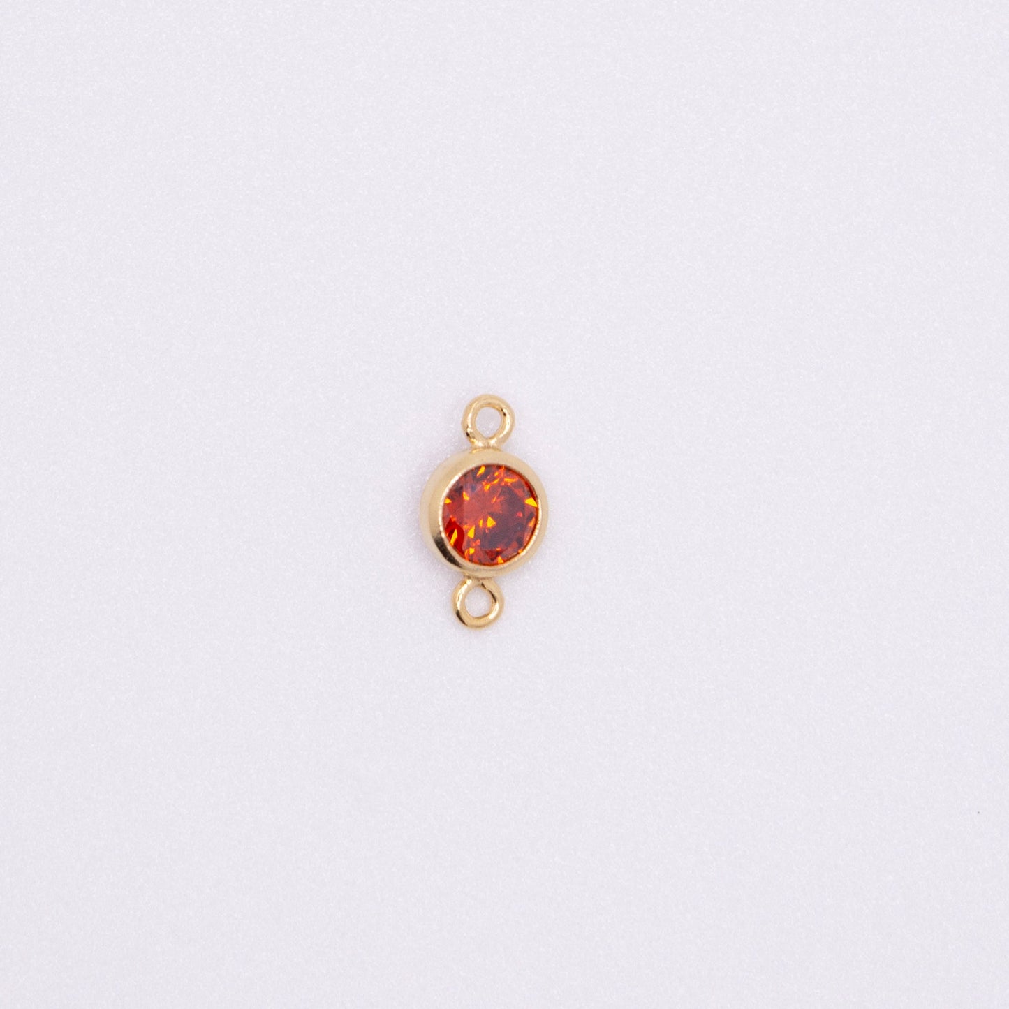 Gold Filled Birthstone Connector - TPAIGE Jewelry