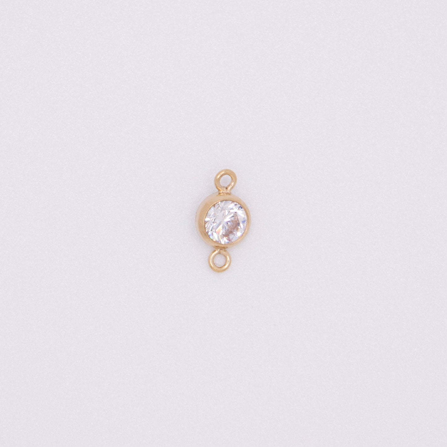 Gold Filled Birthstone Connector - TPAIGE Jewelry