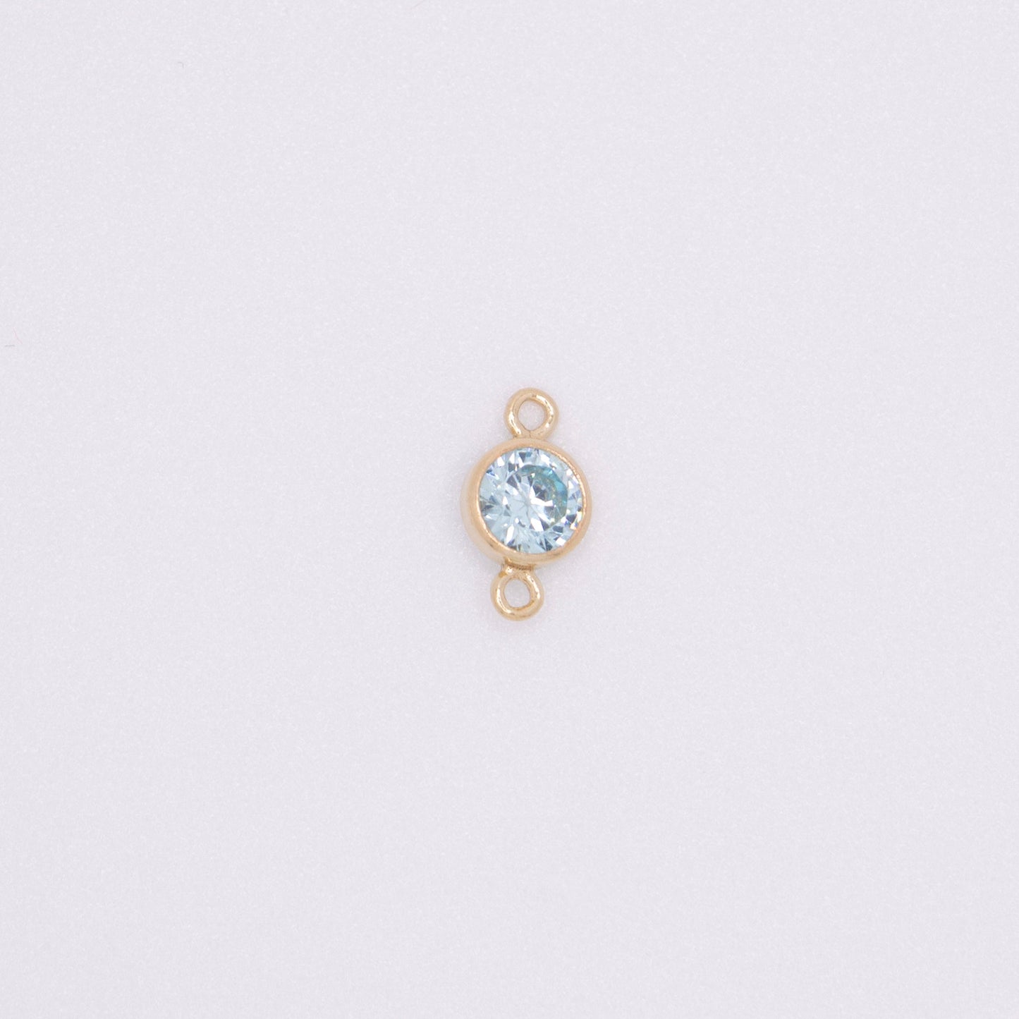 Gold Filled Birthstone Connector - TPAIGE Jewelry