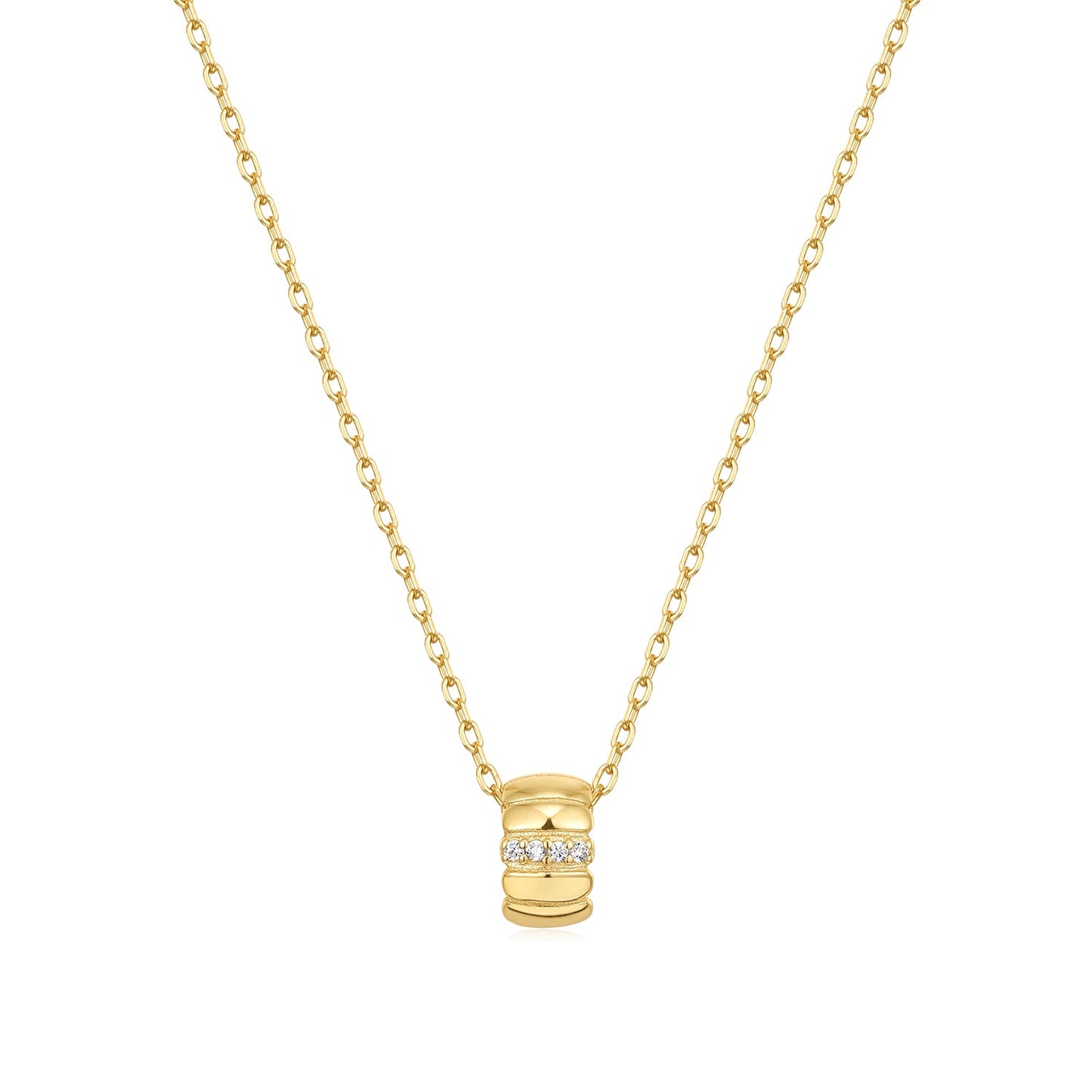 Stylish Mini Cascade 14k Gold Necklace - TPAIGE Jewelry