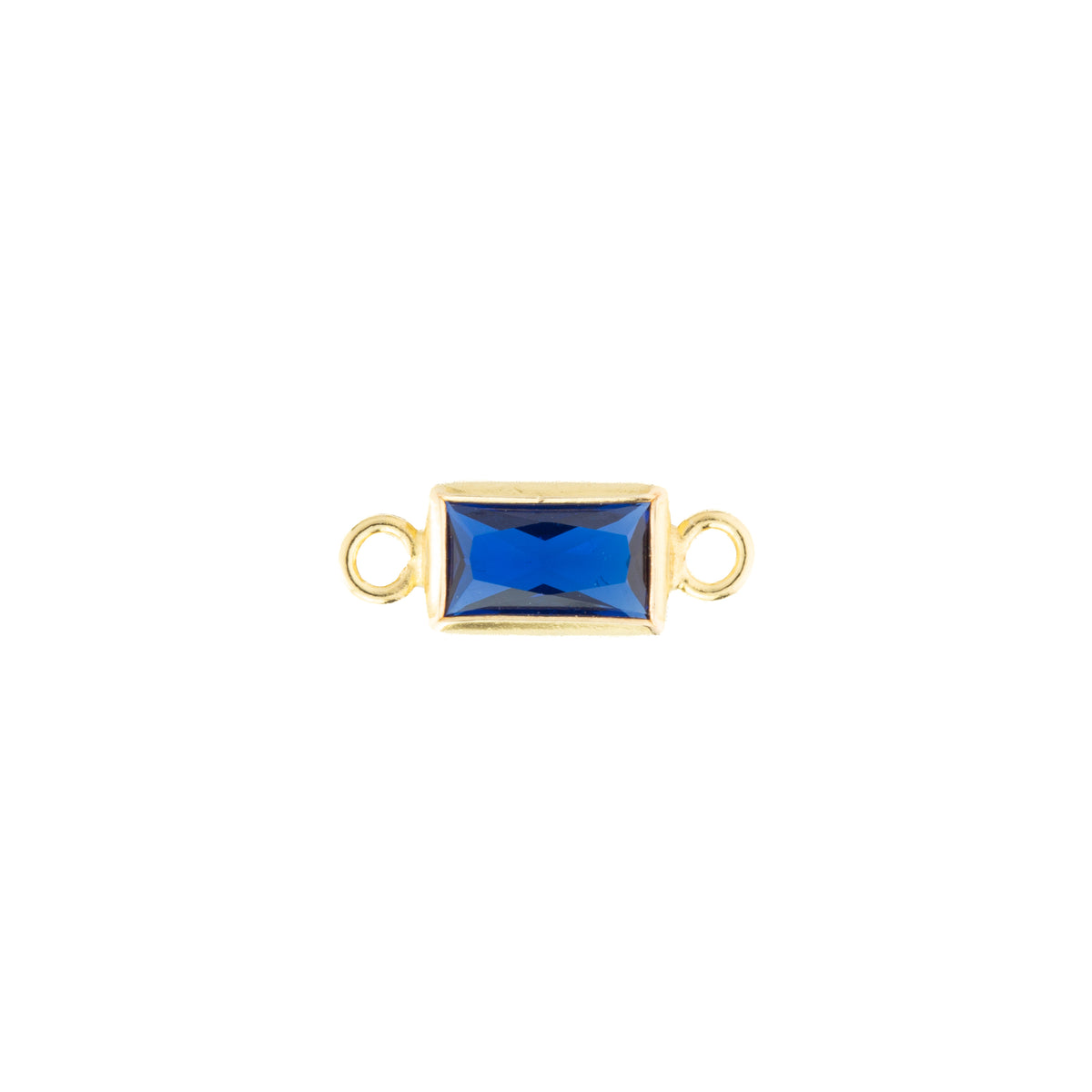 Blue charm connector