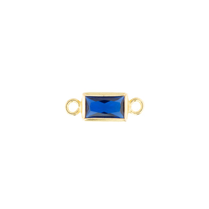 Blue charm connector