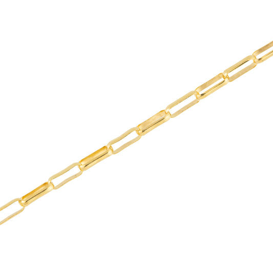 "Gold Filled Iris" 14k Gold Filled 1.3mm Drawn Oval Rolo Chain