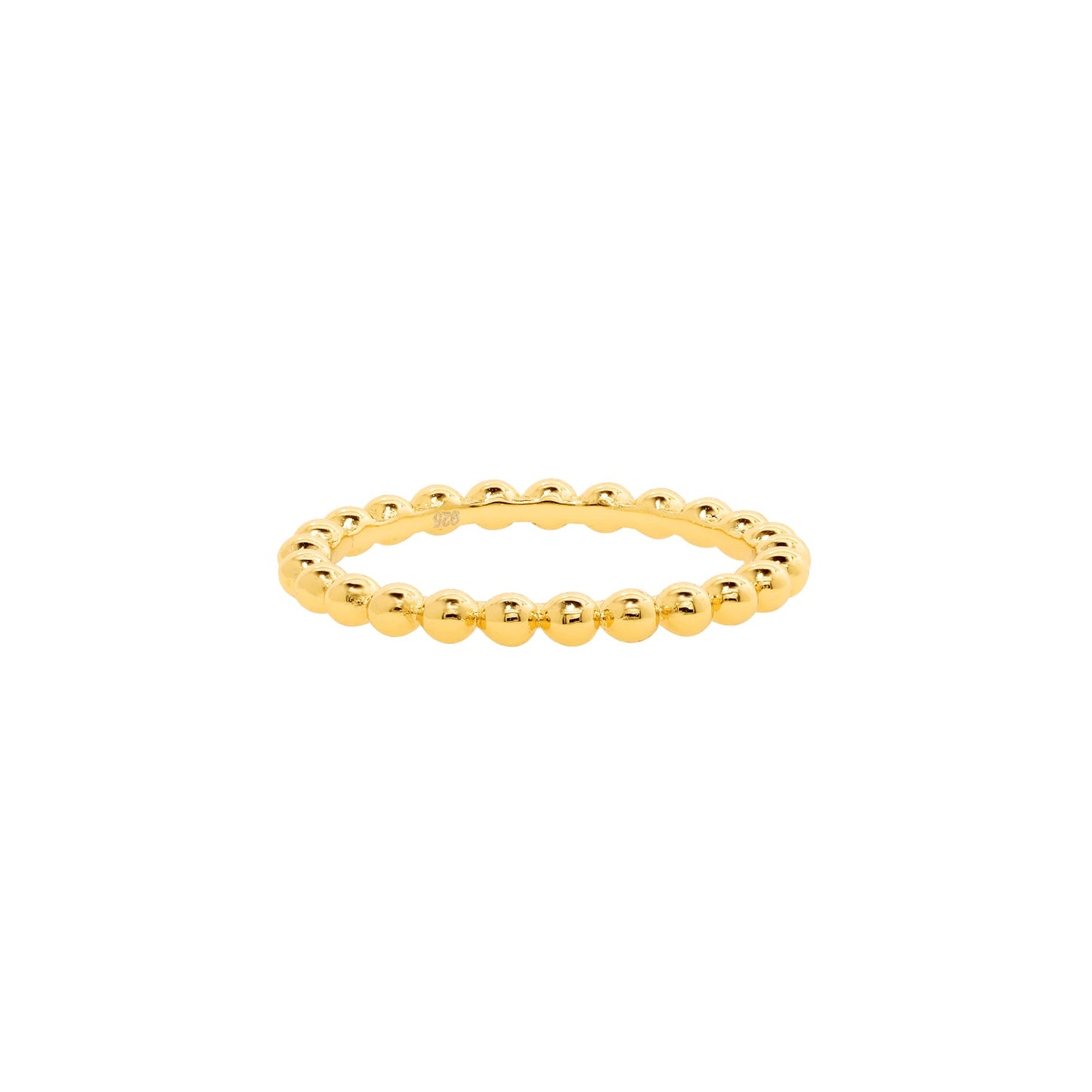 Bubble Beads 14k Gold Ring - TPAIGE Jewelry