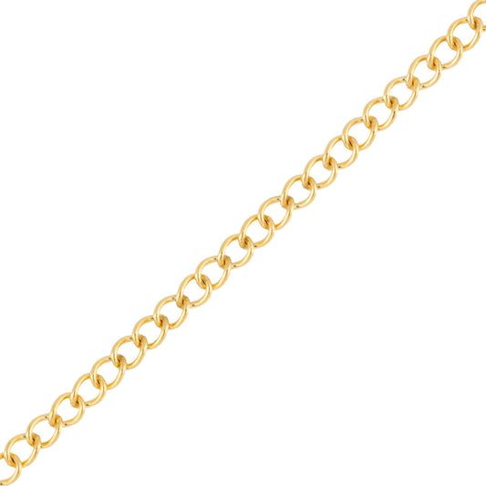 "Daisy" Gold Filled Small Curb Chain - TPAIGE Jewelry