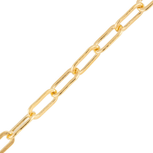"Flora" 2.5mm Gold Filled Flat Drawn Oval Cable Chain - TPAIGE Jewelry