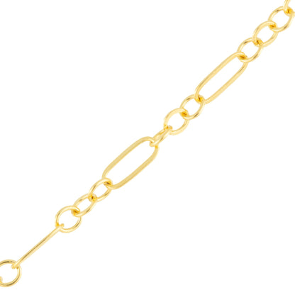 "Jasmine" Gold Filled Flat Long & Short Chain - TPAIGE Jewelry
