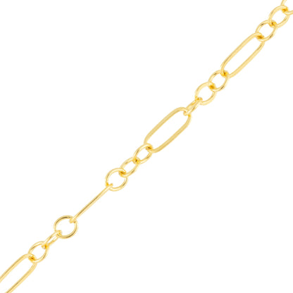 "Jasmine" Gold Filled Flat Long & Short Chain - TPAIGE Jewelry