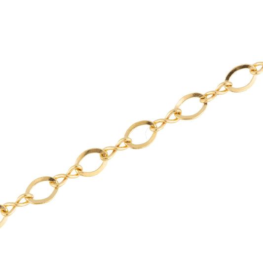 "Lavander" Gold Filled Figaro Dainty Chain - TPAIGE Jewelry