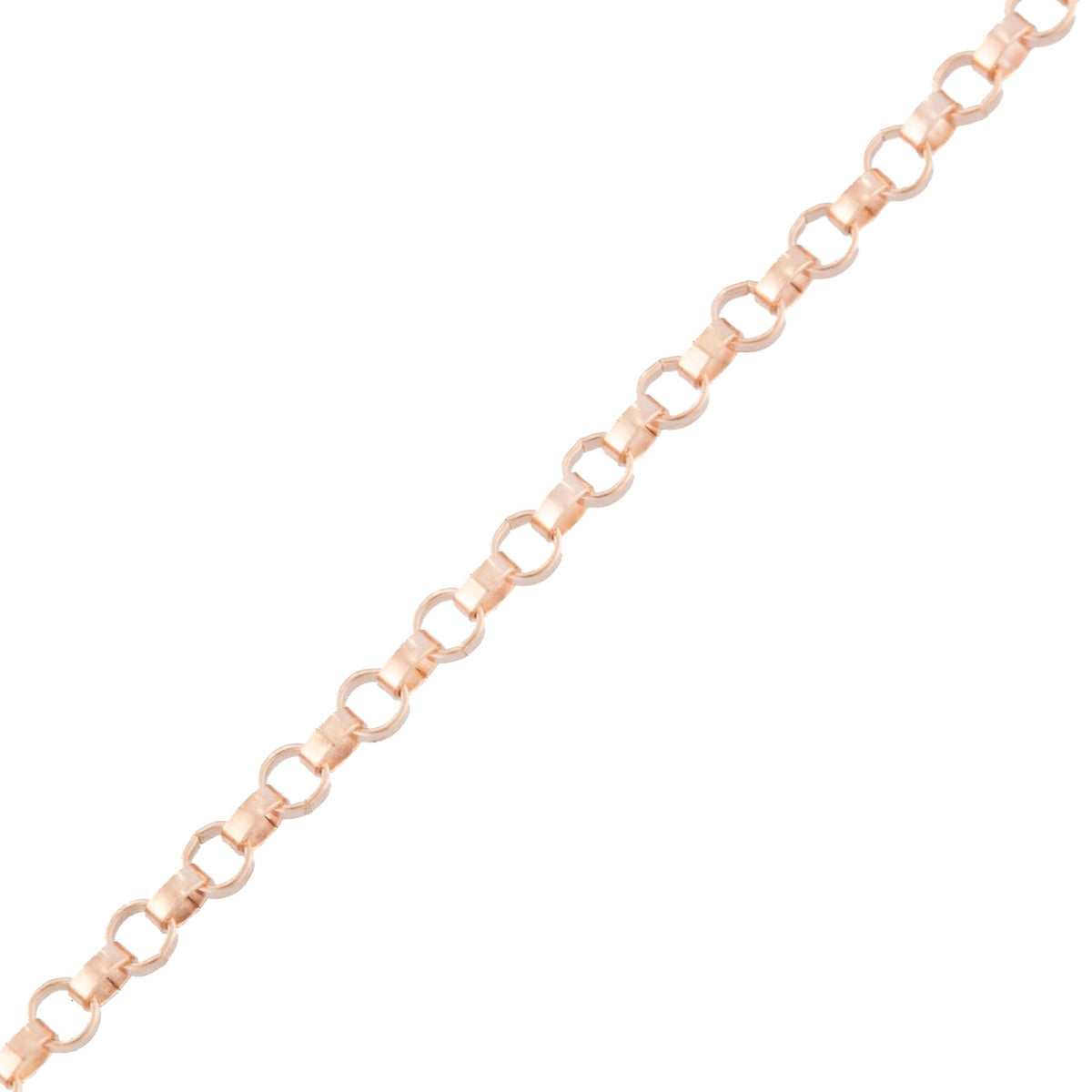"Nerine" Rose Gold Filled 1.3mm Rolo Chain - TPAIGE Jewelry