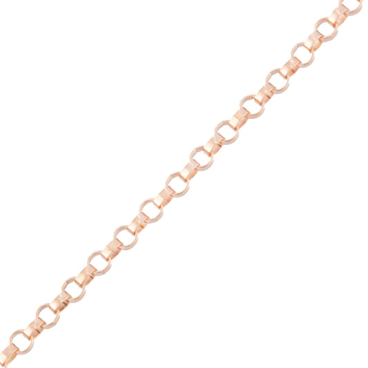 "Nerine" Rose Gold Filled 1.3mm Rolo Chain - TPAIGE Jewelry