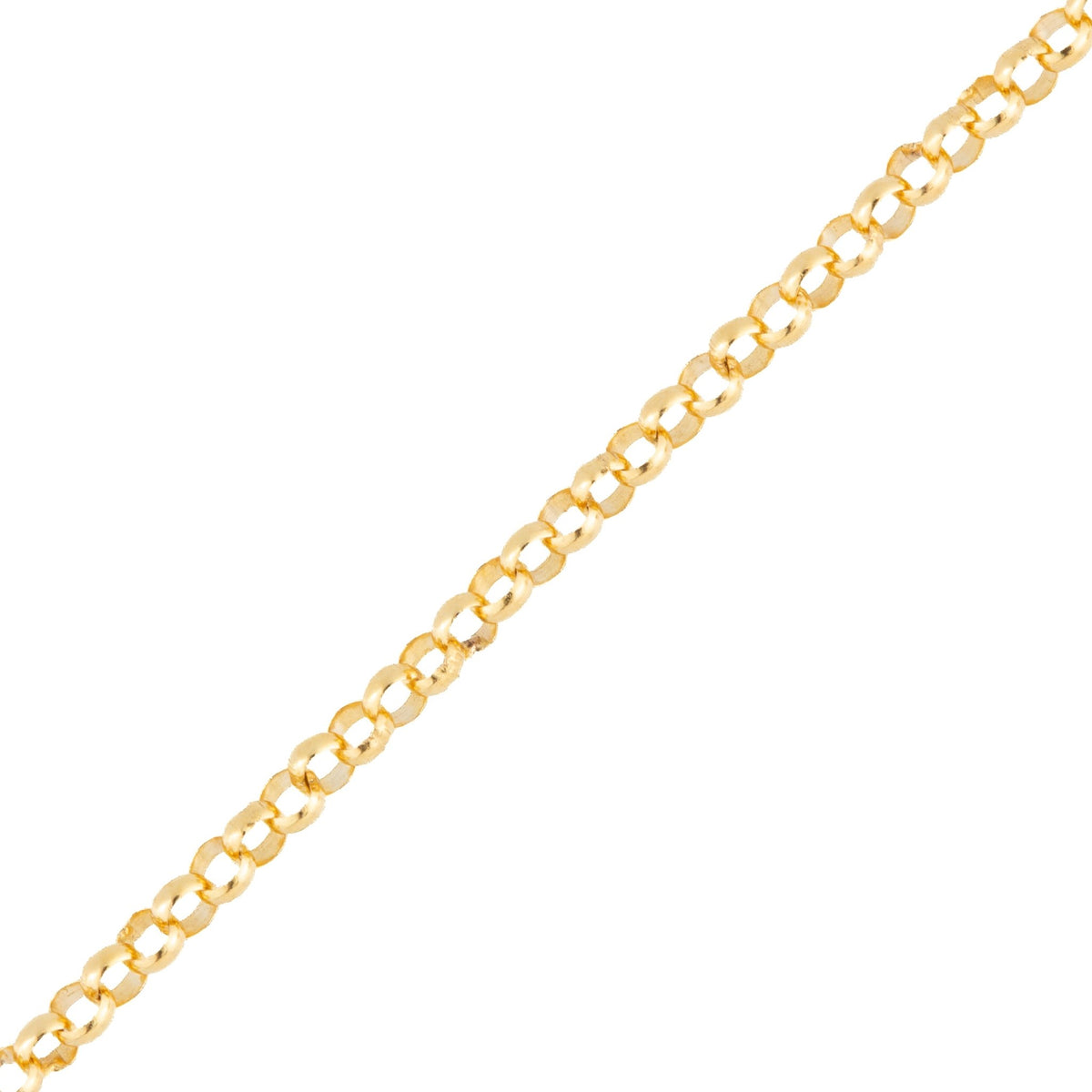 "Periwinkle" Gold Filled Small Rolo Chain - TPAIGE Jewelry
