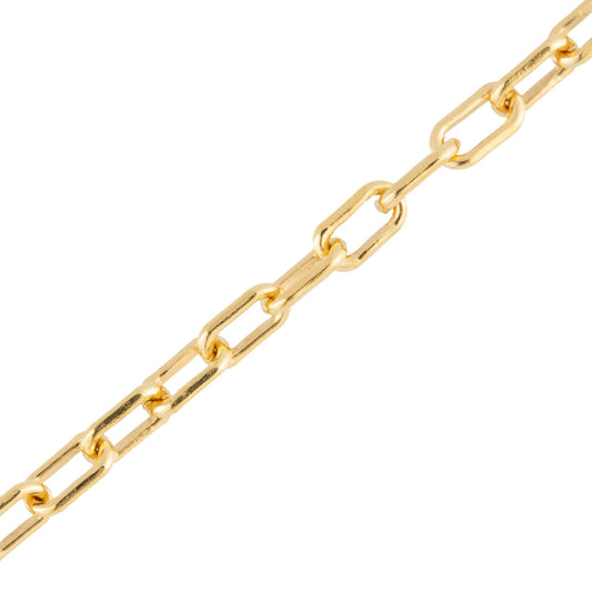 "Rose" 2.4x4mm Gold Filled Paperclip Dainty Infinity Chain - TPAIGE Jewelry