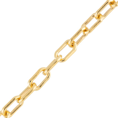 "Rose" 2.4x4mm Gold Filled Paperclip Dainty Infinity Chain - TPAIGE Jewelry
