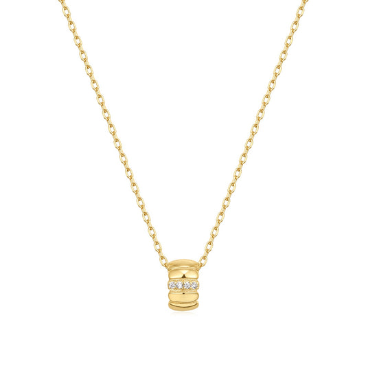 Stylish Mini Cascade 14k Gold Necklace - TPAIGE Jewelry