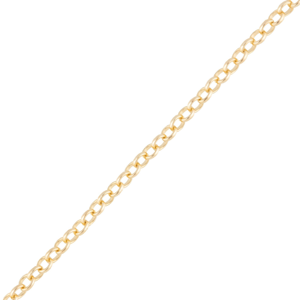 "Tulip" Gold Filled Tiny Rolo Chain - TPAIGE Jewelry